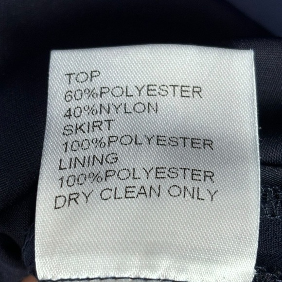 TADASHI SHOJI ART2132LX PEONY LACE ROYAL NAVY EMBROIDERED STRETCH CREPE GOWN - Picture 15 of 16